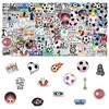 100 pcs Football Stickers, Stationery Stickers, DIY Decoration Supplies, Waterproof