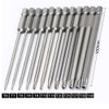 Torx Long Screwdriver Bit Set, 1/4 Inch / 6.35 mm