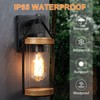 LONEDRUID 2 Pack Dusk to Dawn Outdoor Wall Light Fixtures