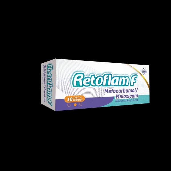 Retoflam F 215/15 Mg Con 10 Tabletas