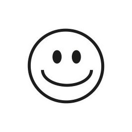 Mini Stamp Smiley Cute Mini Stamps Approx 12 mm diameter