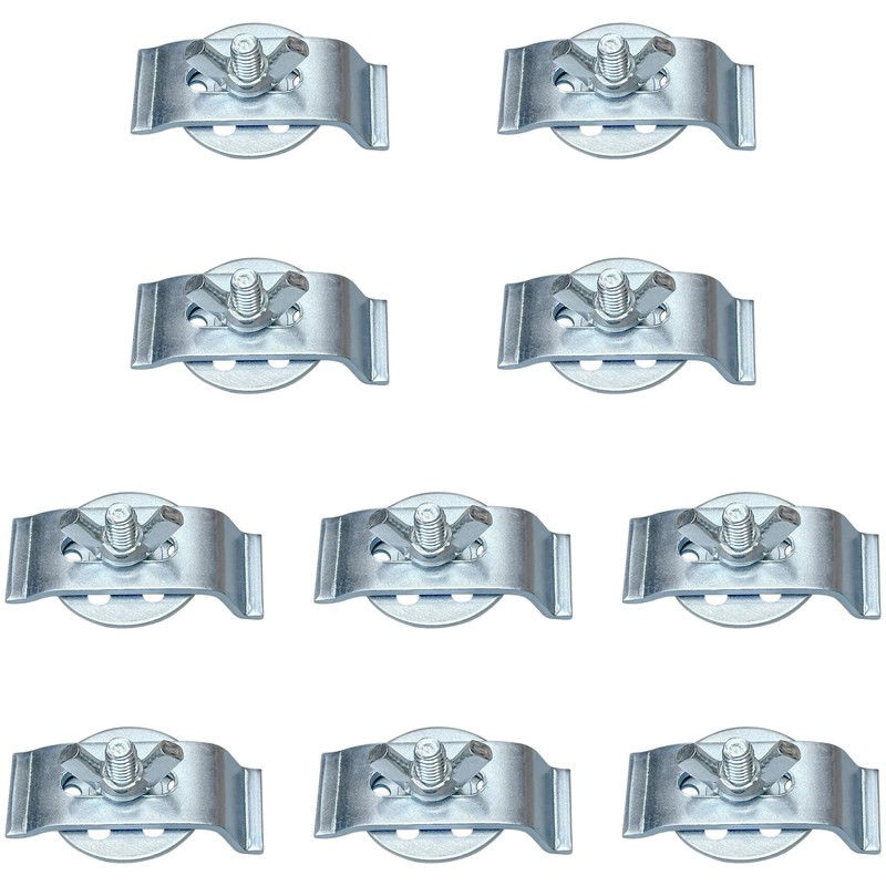 10 PCS Sink Mounting Brackets,Undermount Sink Clips for Bathroom and