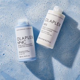 Olaplex No.4C Bond Maintenance Clarifying Shampoo 250ml and No.5 Conditioner 250ml Bundle