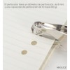 Noguez. Perforadora de Papel, Perforadora Circular de Mano para Orificios