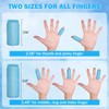 LEOSTEP Finger Ice Sleeves Packs, Reusable Finger Cold Packs, 4