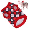 Pet Pig Spring Summer Sleeveless TShirt Pet Vest Sweatshirt Rhombus