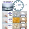 OLYMSTAR - Kit de luz LED de repuesto para ventilador
