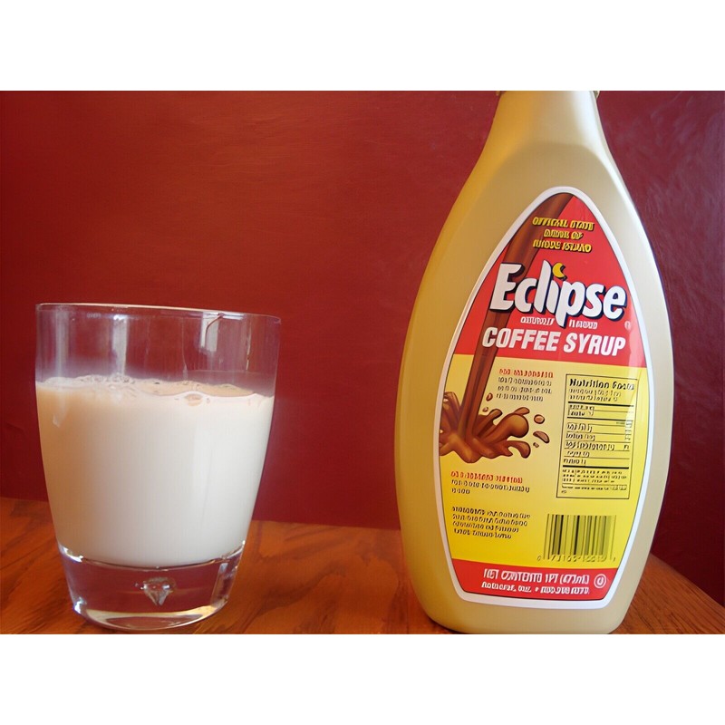 ECLIPSE COFFEE COFFEE SYRUP 1 PINT RHODE ISLAND FAMOUS NEW