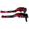 Motorcycle Accessories Engrave Logo Brake & Clutch Levers Set Adjustable