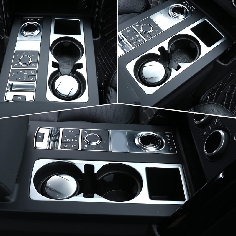 For Discovery 5 3.0 V6 2017 Center Console Cup Holder