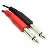 kenable Laptop 3.5mm Jack to Mixer 2 x 6.35mm Mono