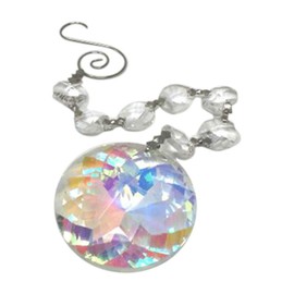 GypsyBeat Extra Large 45 mm (1.77 inch) Crystal Sun Burst disc suncatcher