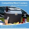 Cooler Stainless Steel Hinges,Hinges kit for Colemans Coolers 5226, 5227B,