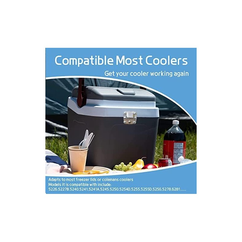 Cooler Stainless Steel Hinges,Hinges kit for Colemans Coolers 5226, 5227B,