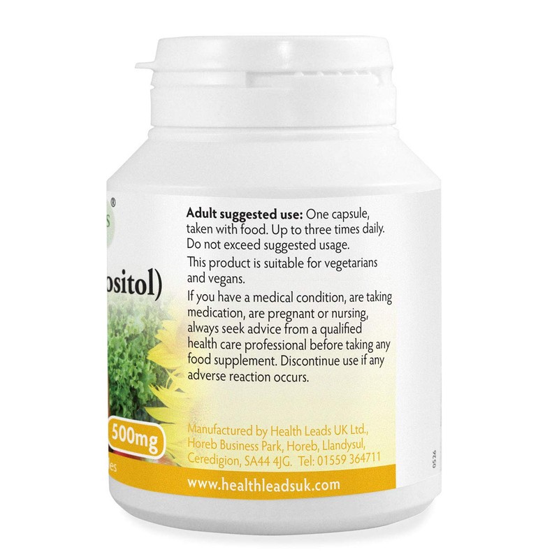 Inositol (Myo-Inositol) 500mg x 90 Capsules