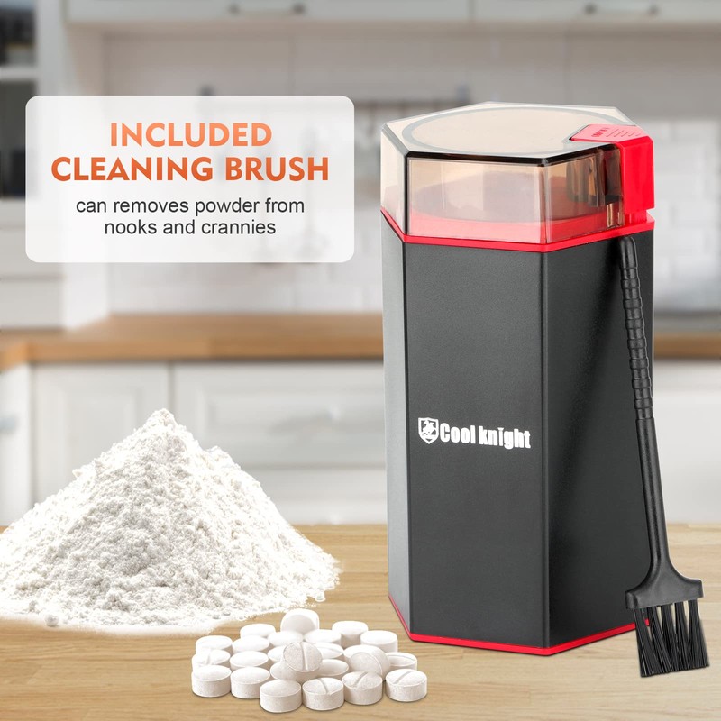 COOL KNIGHT Electric Pill Crusher, Suitable for Grind and Pulverize