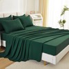 Litanika California King Comforter Set Dark Emerald Green - 7