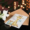 Artery8 11th Birthday Card Cute Baby Giraffe in Party Hat