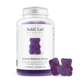 Unichi Teddi Lab by Unichi Elderberry Immune Defence Gummies 60 Gummies