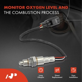 A-Premium O2 Oxygen Sensor Compatible with Jaguar XF 2008-2015, XJ 2009/2011-2013, F-Type 2012-2013, Rear, Replace# 0258030034