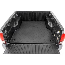 Rough Country Rubber Bed Mat for Toyota Tacoma 2WD/4WD (2005-2023) - Fits 5' (60") Bed