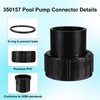 Lyreh 2pcs 350157 Union Replacement Kit for Pentair Superflo, Pool