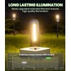 BITPOTT Bright Solar Pathway Lights Outdoor Waterproof IP65, 4 Pack
