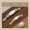 Elistonie 2 Pack Vintage Style Cabinet Handles - 128mm Hole