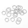 10 Set Jack Socket Nut with Washer, Guitar Nuts and