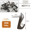 5WYOUKE Thumbtacks Hooks, 10 Pieces, Gypsum Board Hooks, Pin Hooks,