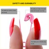 Pink Safety Pins,Small Safety Pins for Clothes,19mm Metal Mini Saftey