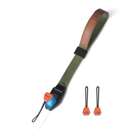 Manbily Camera Wrist Strap, Adjustable Magnetic Quick Release Camera Hand Strap for Photographers DSLR and Mirrorless Digital Cameras