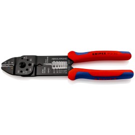 Knipex 97 21 215 SB Crimping Pliers for non-insulated terminals in blister packaging