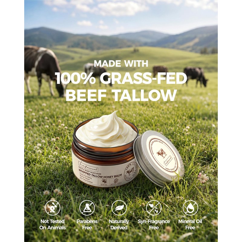 Beef Tallow for Skin & Face – Whipped Tallow and