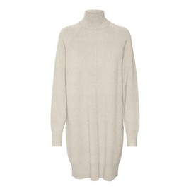 VERO MODA Female Knitted Dress VMGOLD Short Dress, Birch