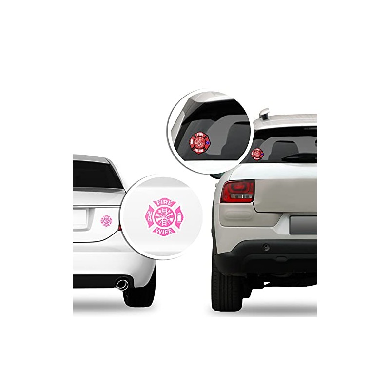 Texas Shaped Thin RED LINE Sticker (Decal Logo Service Firefighter