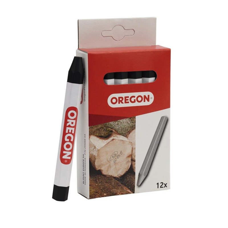 Oregon 295361 Multi Surface Marking Crayon - Red (Pack of