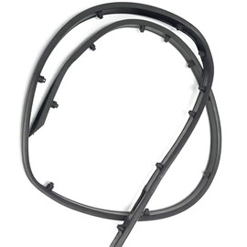 Generic 86357-B1000, 86357B1000, Front Bumper Upper Strip Rubber Trim Seal for Hyundai Genesis G80 2015-2018