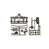 Patchwork Cutters - Crown - Sugarcraft Cutter