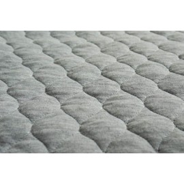 BlueSnail Quilted Thicker Waterproof Changing Pad Liners 3 Count(Gray 13” x 27”)