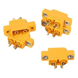 AMASS Genuine XT60E-M Drone Mount XT60 Male Connector Set of 5