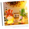 MAGICLULU Easter Bunny Gnome Doll with Rabbit Ears Decorative Desktop