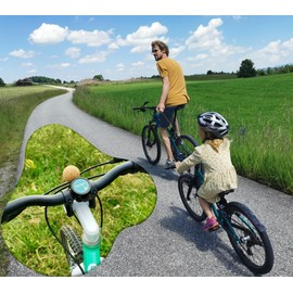 BikeZipper Bicycle Tow Rope for Children, Lifting Aid with Cork Handle, Pull System for Children's Bicycle, Balance Bike, Scooter, Sledge, Tricycle, Made in Germany
