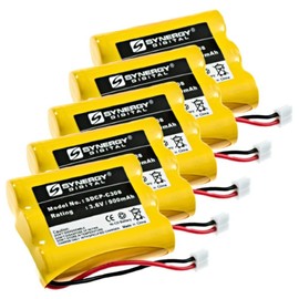 General Electric 52450 Cordless Phone Battery Combo-Pack Includes: 5 x SDCP-C308 Batteries