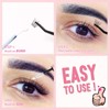 Parriparri Cluster Lashes with Clear Band 120Pcs Individual Lash Extensions
