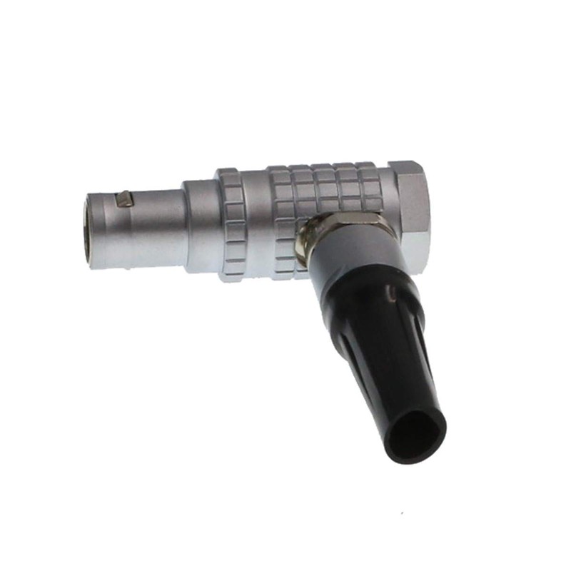 HangTon FHG.0B 6 Pin Right Angle Connector, Circular Push-Pull Male