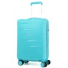 GOODLUGG 20-Inch PP material Carry-on Luggage with Spinner Wheels and