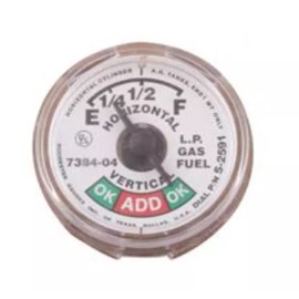 Intella Manchester 5714S02591 SY9728 Snap In Propane Tank Sight Gauge Dial Fuel Level