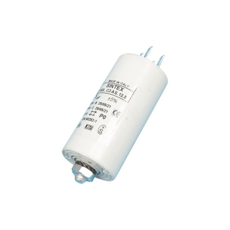 Capacitor 12.5 MF - Washing Machine - Brandt, Thomson, Vedet,