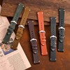 BISONSTRAP Men's Watch Bands, Hand-Stitched Leather Watch Straps, Quick Release,